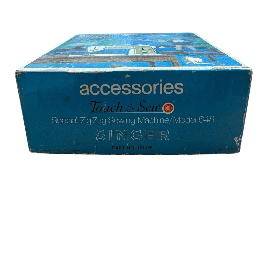 Vintage Singer Accessories Touch & Sew Kit Model No.648 Part No. 171128